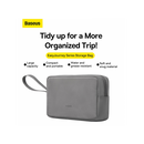 Baseus Easy Journey Series Storage Bag - Dark Grey[D]- حقيبة منظمة - لمستلزمات الهاتف والكمبيوتر