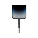 Energea Flow USB-C To Lightning Cable 1.5M - Black - سلك شحن ايفون تايب سي - انيرجيا - طول متر ونصف - كفالة 5 سنين