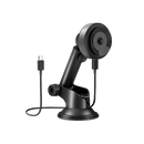 Energea Airlock 15W MagSafe Charging Vacuum Phone Mount - Gunmetal [B] - ستاند سيارة - انيرجيا - شاحن وايرلس - قوة 15 واط - متعدد - فتحة المكيف - شفط