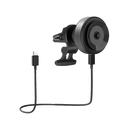 Energea Airlock 15W MagSafe Charging Vacuum Phone Mount - Gunmetal [B] - ستاند سيارة - انيرجيا - شاحن وايرلس - قوة 15 واط - متعدد - فتحة المكيف - شفط