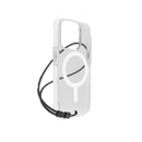 BodyGuardz Ace Pro With Magsafe Case for iPhone 15 Pro / 15 Pro Max - Clear [B] -  كفر حماية عالية - ماغ سيف - مقاومه عاليه للصدمات - مع خيط علاقه