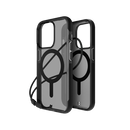BodyGuardz Ace Pro With Magsafe Case for iPhone 15 Pro / 15 Pro Max - Smoke [B] -  كفر حماية عالية - ماغ سيف - مقاومه عاليه للصدمات - مع خيط علاقه