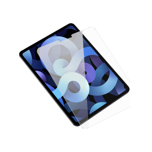 Baseus Crystal 0.3mm HD Tempered Screen Protector For IPad - Clear - حماية شاشة - شفافة - لجميع اطراف جهاز الايباد