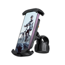 Baseus Quick Go Series Bike Phone Mount - Cluster Black [B] - ستاند للدراجات الهوائية والنارية والاسكوترات - لجميع انواع الاجهزة