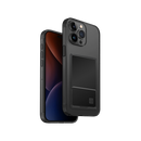 Uniq Hybrid Airfender Case For IPhone 15 - Smoked Grey Tinted [B] - كفر حماية عالية - يونيك - شفاف - مع جيب لحفظ البطاقات