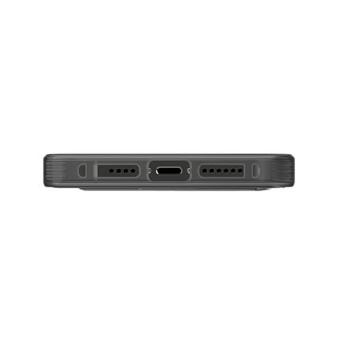 Uniq Hybrid Airfender Case For IPhone 15 - Smoked Grey Tinted [B] - كفر حماية عالية - يونيك - شفاف - مع جيب لحفظ البطاقات
