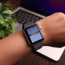 Silicon Watch Band for Apple Watch - Dark Gray - سير ساعة ابل ووتش