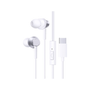 Baseus Encok Wired Earphones - Moon White [D] - سماعة اذن - بيسوس - مع مايكروفون - كفالة 12 شهر