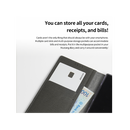 ARAREE MUSTANG DIARY WALLET CASE For SAMSUNG GALAXY S24 ULTRA -  BLACK [A] -  S24 كفر سامسونج  - حماية عالية مع بوك  - ألتر