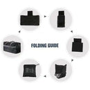 Travelest Extra Large Light Weight Foldable Duffel Bag 96L - Black [T]  - شنطة يد حجم كبير جداً قابلة للطي من ترافيليست - أسود