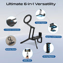 Promate Axon-Pro Multi-Functional Magnetic Smartphone Mount and Stand - Black [BO] - حامل مكتب - مغناطيسي - مناسب للجيم والتمارين - لجميع انواع الاجهزة - ماغ سيف