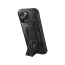 SkinArma Helio MagSafe Case With Grip Stand For IPhone - Black [B]-  كفر حماية عالية - ماغ سيف - مع مغناطيس للسيارة ومسكة ستاند