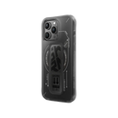 SkinArma Helio MagSafe Case With Grip Stand For IPhone - Black [B]-  كفر حماية عالية - ماغ سيف - مع مغناطيس للسيارة ومسكة ستاند