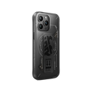 SkinArma Helio MagSafe Case With Grip Stand For IPhone - Black [B]-  كفر حماية عالية - ماغ سيف - مع مغناطيس للسيارة ومسكة ستاند