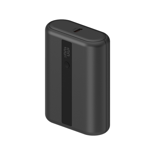Energea Compac Mini 3 1-Port USB-C and 1-Port USB-A Display 10000mAh Power Bank - Gunmetal - بطارية متنقلة - انيرجيا - ميني ( حجم صغير ) سعة 10 الف - قوة 20 واط - تايب سي - يو اس بي - شاشة رقمية - خاصية الشحن السريع - كفالة 12 شهر