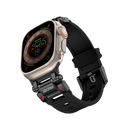 SkinArma Titon Watch Strap For Apple Watch - Black [B] - سير ساعة أبل واتش