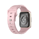 Uniq Stride FKM Strap For Apple Watch - Pale Pink [B]- سير ساعة ابل - يونيك