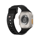 Uniq Stride FKM Strap For Apple Watch - Midnight Black [B] - سير ساعة ابل - يونيك