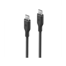 Bazic GoCharge Weave USB-C To USB-C 480Mbps 60W Cable 1.5M - Black - سلك شحن - بيزك - تايب سي الي تايب سي - قوة 60 واط - طول متر ونصف - كفالة 24 شهر