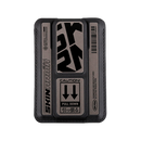 SkinArma Kado Kira Kobai Wallet Mag-Charge Card Holder with Grip Stand - Gunmetal - مسكة مغناطيس - ماغ سيف - وستاند جانبي ورأسي ومحفظة للبطاقات - سكين ارما
