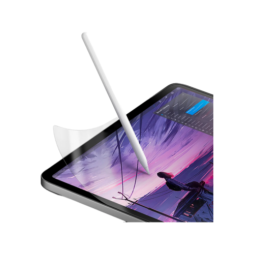 Uniq Optix Paper-Sketch Screen Protector for iPad - يونيك حماية شاشة زجاج تشبه ملمس الورق لأيباد اير 13 انش (ام2) & ايباد برو 13 انش (ام4) - شفاف