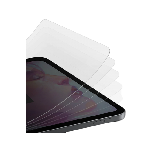 Uniq Optix Paper-Sketch Screen Protector for iPad - يونيك حماية شاشة زجاج تشبه ملمس الورق لأيباد اير 13 انش (ام2) & ايباد برو 13 انش (ام4) - شفاف