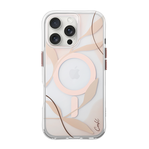 Uniq Coehl Verdure MagSafe Case for iPhone 16 Pro / 16 Pro MAX - Spring Blossom [B] - كفر حماية عالية - يونيك - ماغ سيف