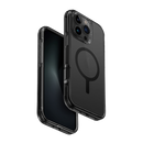 Uniq Hybrid Combat MagSafe Case for iPhone 16 Pro/16 Pro MAX - Carbon Black - كفر حماية عالية - مقاوم للصدمات - يونيك - ماغ سيف