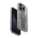Uniq Hybrid Heldro Max MagSafe Case with Camera Stand for iPhone 16 Pro / 16 Pro Max – Lucent Clear - كفر حماية عالية - مسكة - ماغ سيف - ستاند جانبي مكان الكاميرا - يونيك