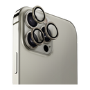 Uniq Optix Camera Lens Protector for iPhone 16 Pro & 16 Pro Max – Titanium Grey - حماية لعدسة كاميرا الهاتف - حبات - يونيك
