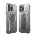 SkinArma Helio MagSafe Case With Grip Stand for iPhone16 Pro / 16 Pro Max - Titanium -  كفر حماية عالية - ماغ سيف - مع مغناطيس للسيارة ومسكة ستاند جانبي ورأسي
