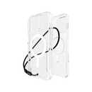 BodyGuardz Accent Magsafe Case for iPhone16 Pro / 16 Pro Max - Clear [B] -  كفر حماية عالية - ماغ سيف - مقاومه عاليه للصدمات - مع خيط علاقه