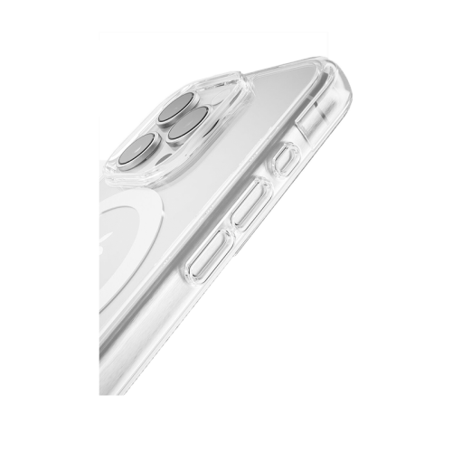 BodyGuardz Accent Magsafe Case for iPhone16 Pro / 16 Pro Max - Clear [B] -  كفر حماية عالية - ماغ سيف - مقاومه عاليه للصدمات - مع خيط علاقه