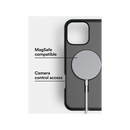 BodyGuardz Ace Pro With Magsafe Case for iPhone16 Pro / 16 Pro Max - Smoke Black [B] -  كفر حماية عالية - ماغ سيف - مقاومه عاليه للصدمات - مع خيط علاقه