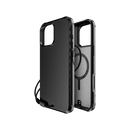 BodyGuardz Paradigm Pro Case for iPhone 16 Pro / 16 Pro Max - Onyx [B] -  كفر حماية عالية - ماغ سيف - مقاومه عاليه للصدمات - مع خيط علاقه