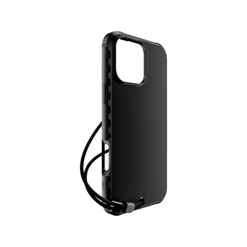 BodyGuardz Paradigm Pro Case for iPhone 16 Pro / 16 Pro Max - Onyx [B] -  كفر حماية عالية - ماغ سيف - مقاومه عاليه للصدمات - مع خيط علاقه