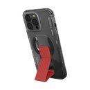 SkinArma AXON Mag-Charge with Grip-Stand for iPhone16 Pro / 16 Pro Max - Black [B] -  كفر حماية عالية - ماغ سيف - مع مسكة ستاند جانبي ورأسي