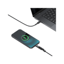 Energea Flow Duo USB-C to USB-C + Lightning 480Mbps 240W 1.5m Cable - Black [B] - سلك شحن  - انيرجيا - 2 في 1 - تايب سي + ايفون - طول متر ونصف - كفالة 5 سنين