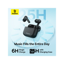 Baseus Bowie E17 True Wireless Earphone - Stellar White [D] -  سماعة بيسوس - بلوتوث - كفاله 12 شهر