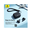 Baseus Bowie E17 True Wireless Earphone - Stellar White [D] -  سماعة بيسوس - بلوتوث - كفاله 12 شهر