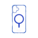 SkinArma Saido Prime Edition MagSafe case for iPhone 16 / iPhone 16 Plus - Blue [B]- سكين أرما كفر - ماغ سيف - شفاف ازرق