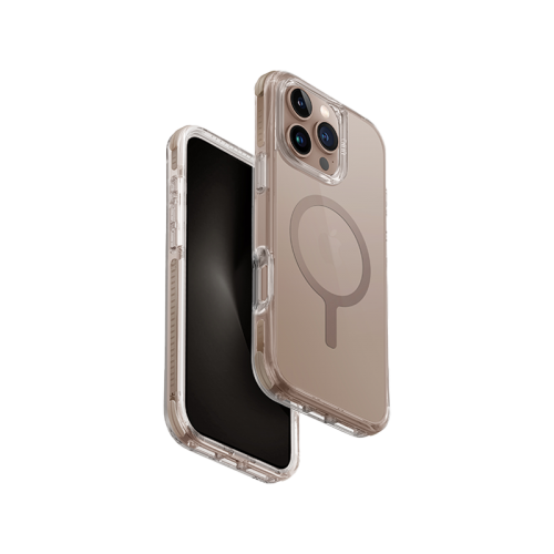 Uniq Hybrid Combat MagSafe Case for iPhone 16 Pro/16 Pro MAX - Taupe Gold [B] - كفر حماية عالية - مقاوم للصدمات - يونيك - ماغ سيف