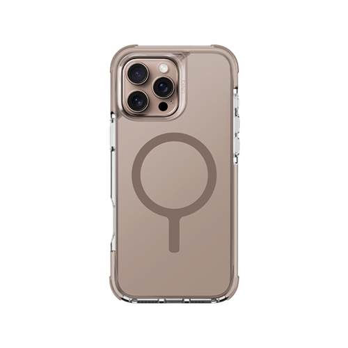 Uniq Hybrid Combat MagSafe Case for iPhone 16 Pro/16 Pro MAX - Taupe Gold [B] - كفر حماية عالية - مقاوم للصدمات - يونيك - ماغ سيف