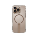 Uniq Eleva Case with Built-in Aluminum Kickstand for iPhone 16 Pro / 16 Pro Max – Taupe Gold [B] - كفر حماية عالية - ماغ سيف - ستاند - يونيك