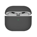 Uniq Lino Hybrid Liquid Silicon Airpods 4th Gen Case – Ash Grey - كفر حماية سماعة ابل ايربودز الجيل الرابع  - 2024 - يونيك
