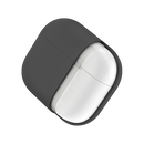 Uniq Lino Hybrid Liquid Silicon Airpods 4th Gen Case – Ash Grey - كفر حماية سماعة ابل ايربودز الجيل الرابع  - 2024 - يونيك