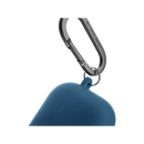 Uniq Nexo Active Hybrid Silicone Airpods 4th Gen Case With Sports Ear Hooks - Pacific Blue - كفر حماية سماعة ابل ايربودز الجيل الرابع  - 2024 - يونيك