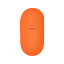 Uniq Nexo Active Hybrid Silicone Airpods 4th Gen Case With Sports Ear Hooks - Volt Orange - كفر حماية سماعة ابل ايربودز الجيل الرابع  - 2024 - يونيك