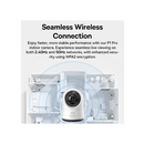 Baseus Security P1 Pro Indoor Camera 3K - White [D] - كاميرا داخلية منزلية - عالية الوضوح - بيسوس - كفالة 18 شهر
