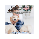 Baseus Security P1 Pro Indoor Camera 3K - White [D] - كاميرا داخلية منزلية - عالية الوضوح - بيسوس - كفالة 18 شهر